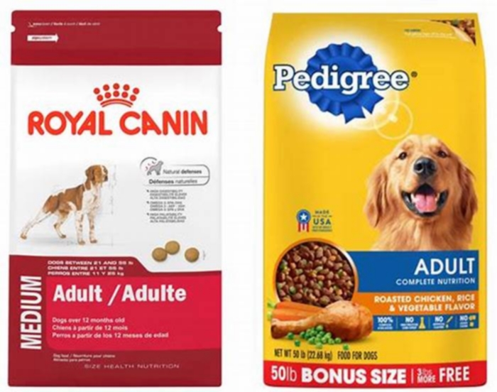 Can I switch from Royal Canin to pedigree