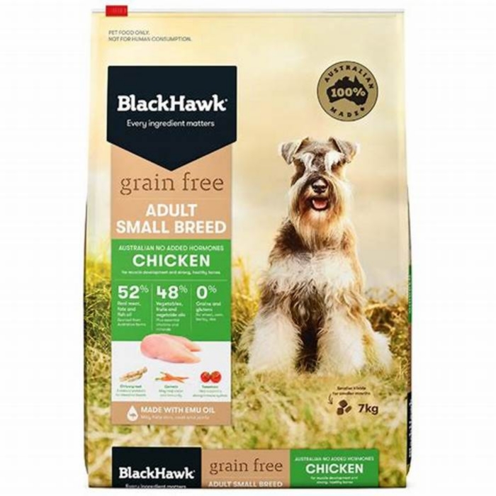 Is Black Hawk dog food grain free?