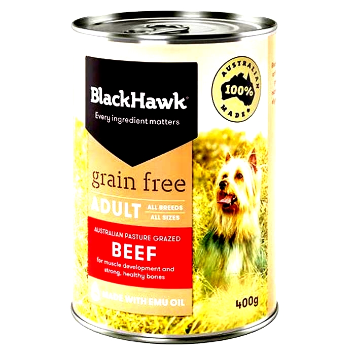 Is Black Hawk wet food good for dogs?