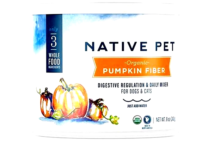 Is pumpkin high in fiber for dogs